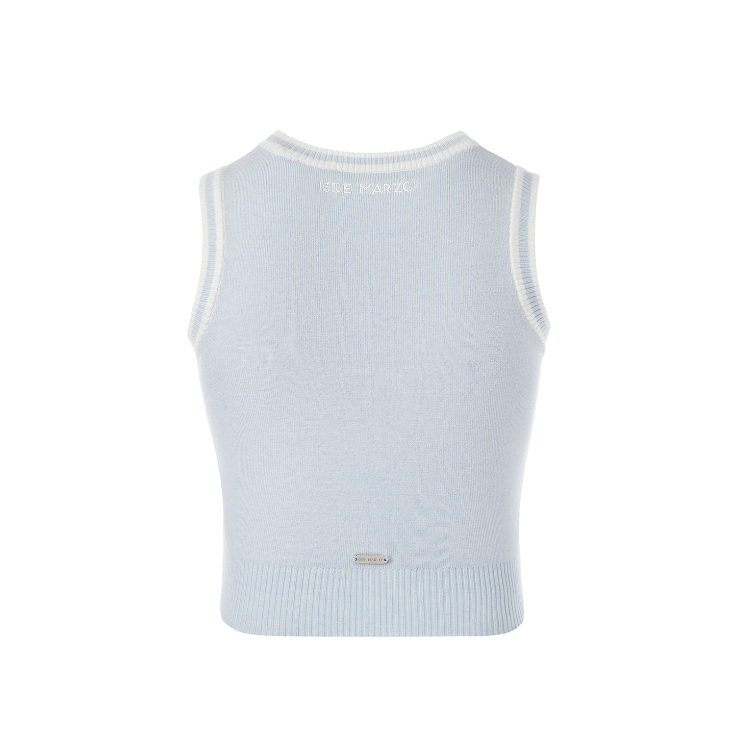 13DE MARZO Doozoo Weave Knit Vest - 13DE MARZO