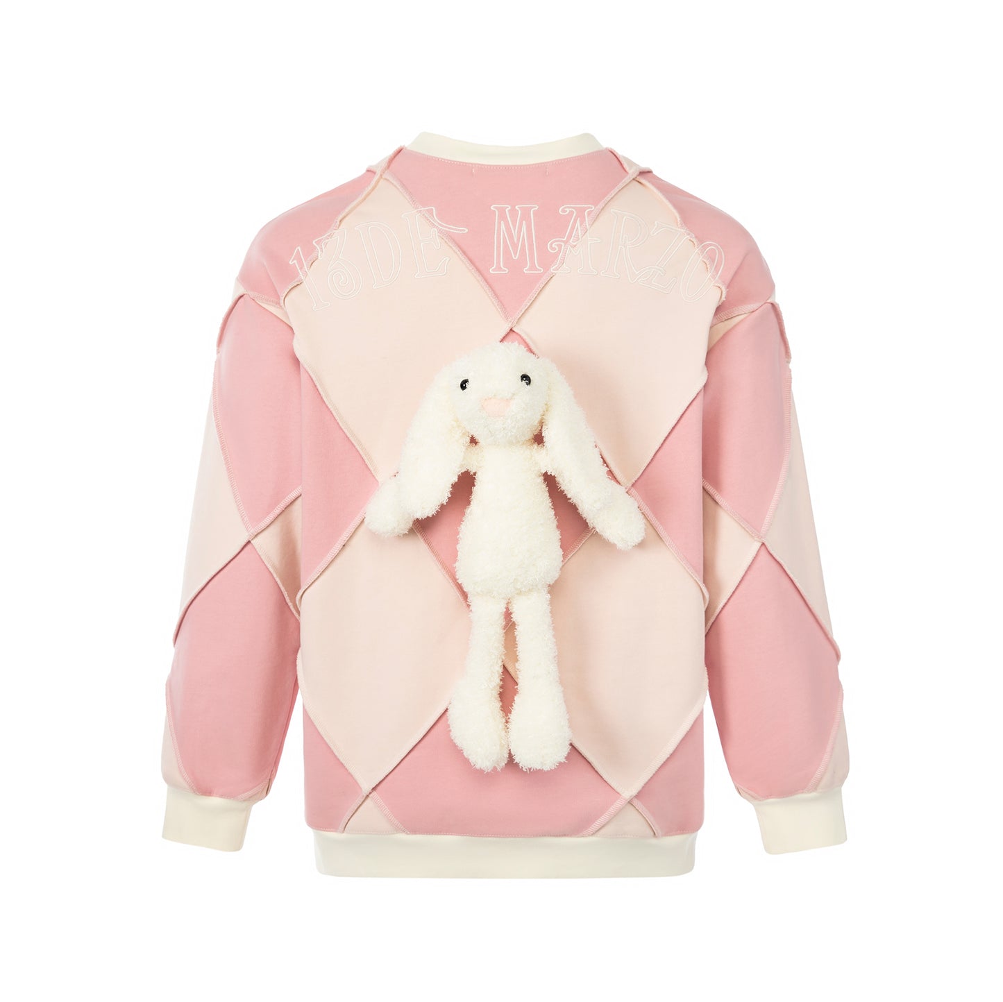 13DE MARZO Diamond Check Sweater - 13DE MARZO