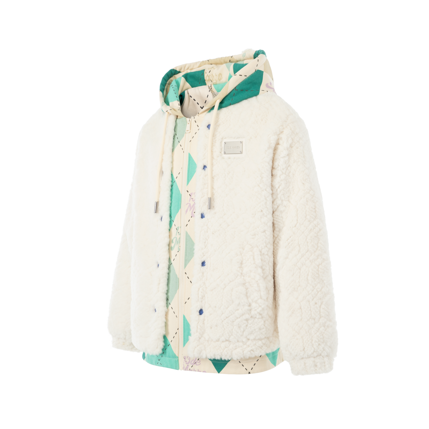 13DE MARZO Diamond Check Patch Coat - 13DE MARZO