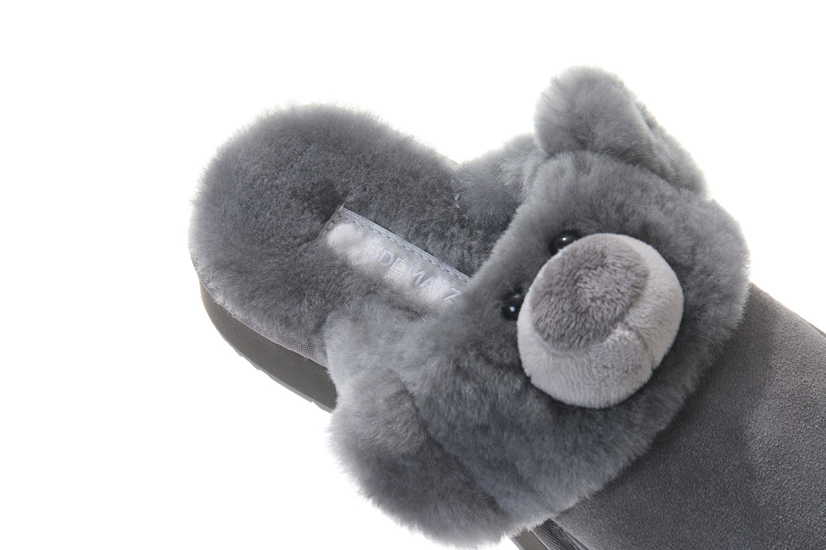 13DE MARZO Doozoo Snow Slippers Grey