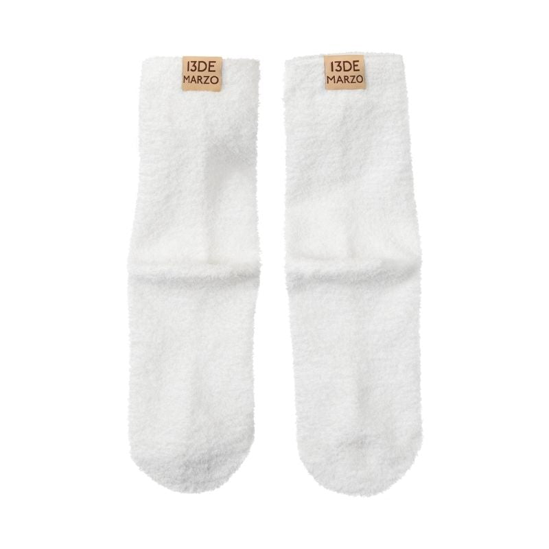 13DE MARZO Bear Fuzzy Socks - 13DE MARZO