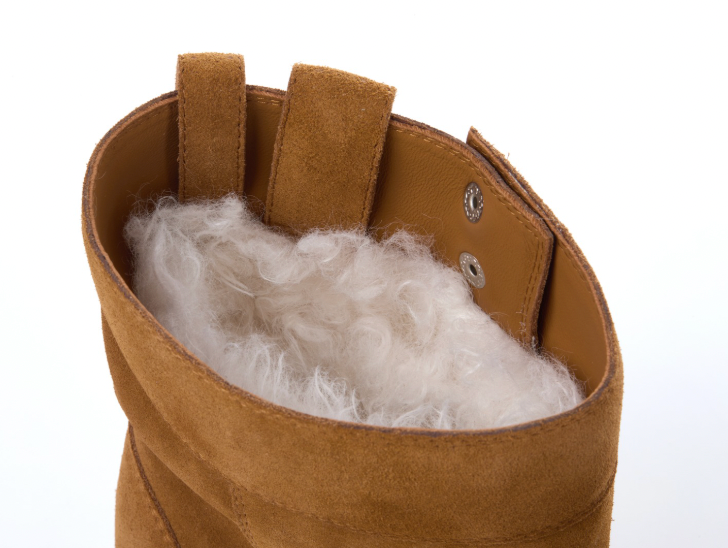 13DE MARZO Logo Snow Boots Khaki - 13DE MARZO