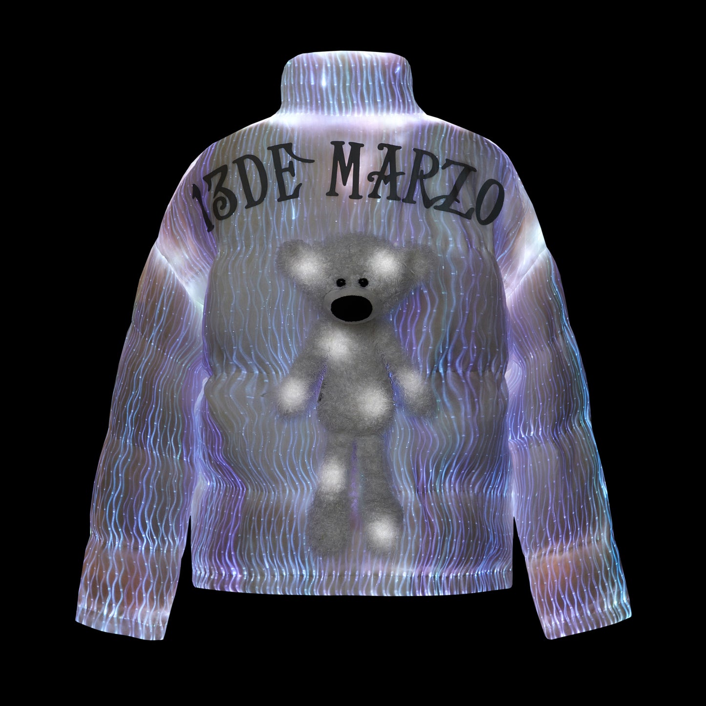 13DE MARZO Bear Stat Light Down Jacket - 13DE MARZO