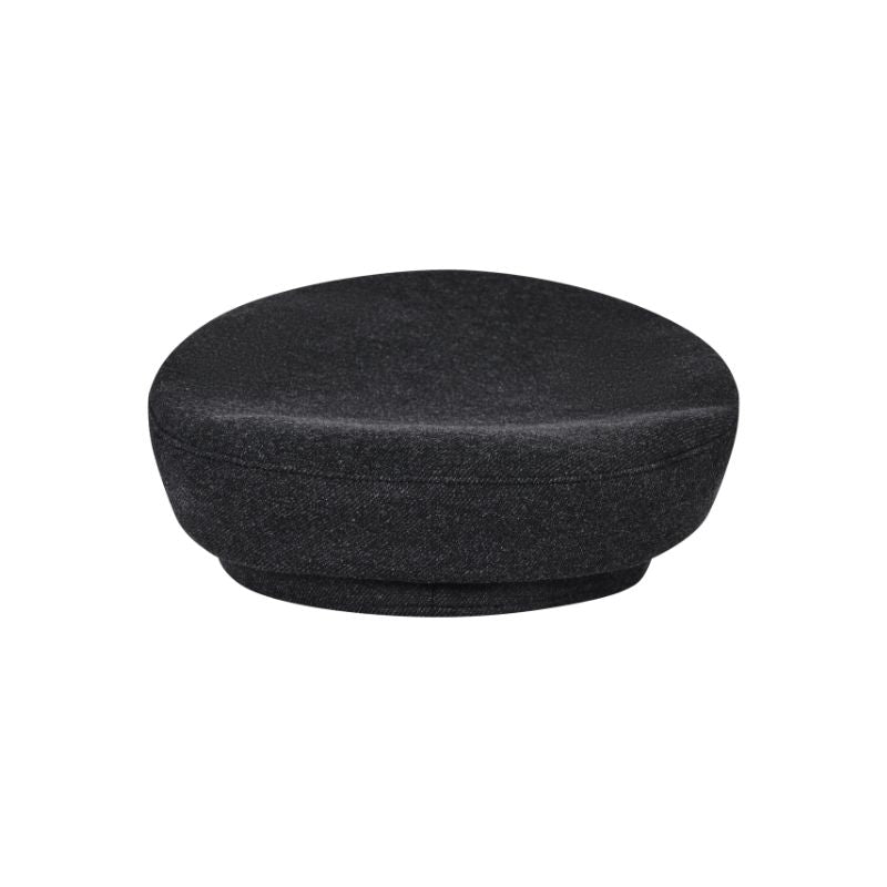 13DE MARZO Bear Belt Logo Beret Black - 13DE MARZO