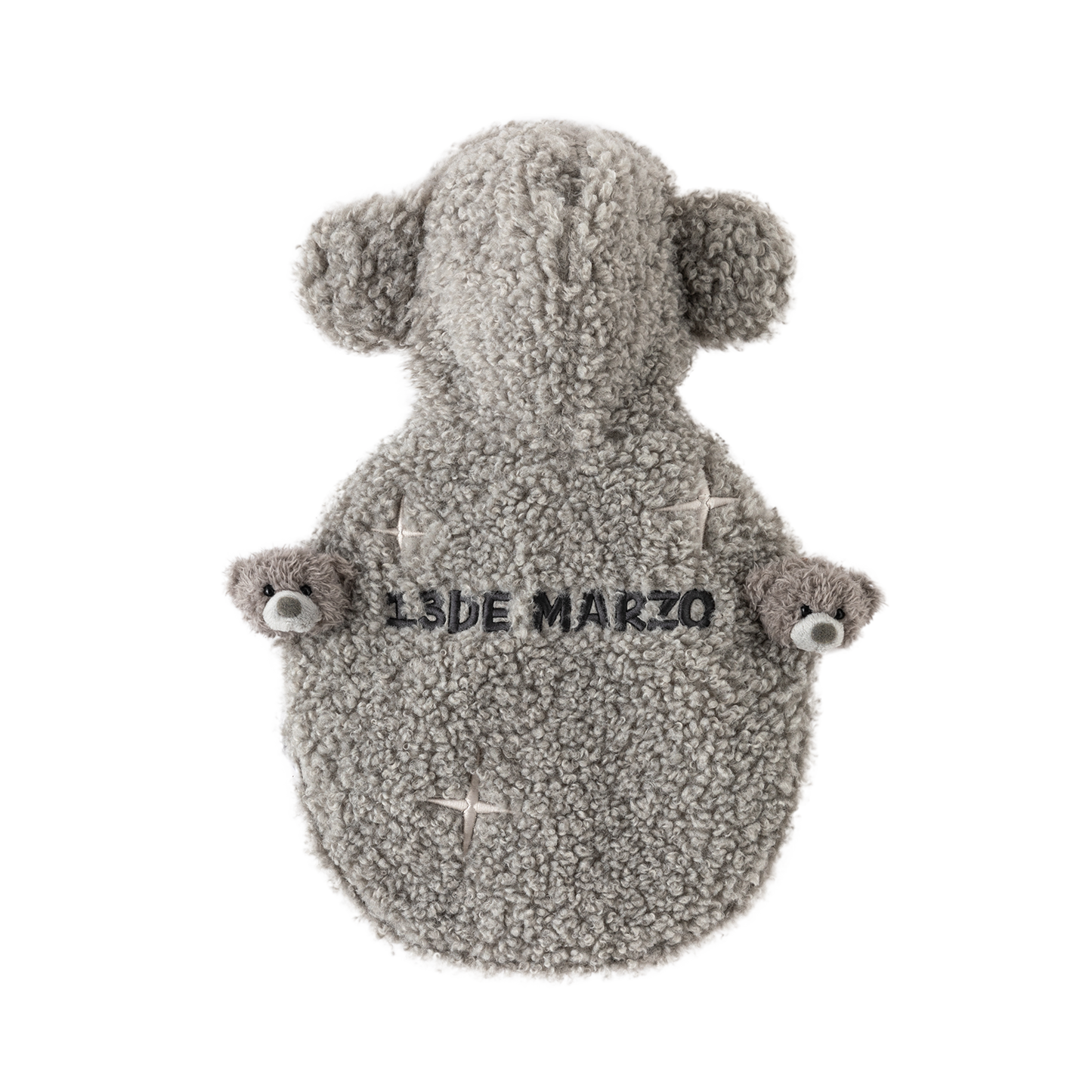 13DE MARZO ToBeMarzoBear Pet Cape Grey
