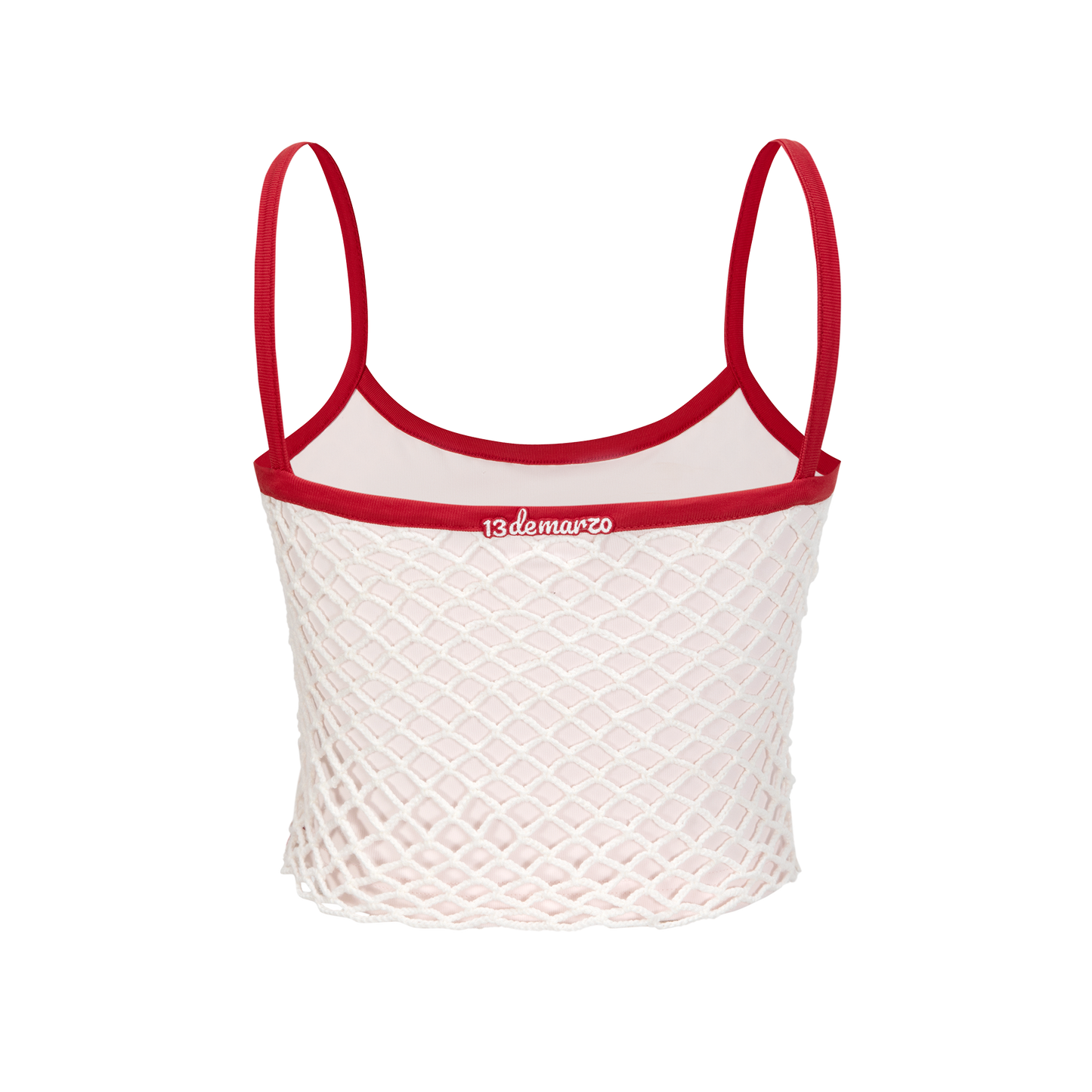 13DE MARZO Fruit Net Stripe Vest - 13DE MARZO