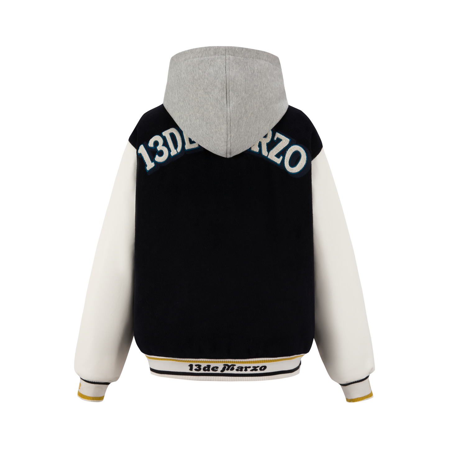 13DE MARZO Doozoo Giant Baseball Varsity Jacket - 13DE MARZO