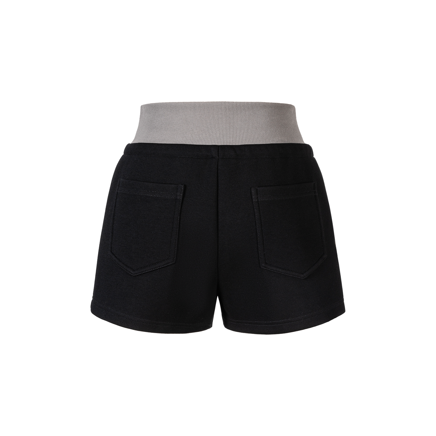 13DE MARZO Sports Shorts with Double Waistband Black - 13DE MARZO