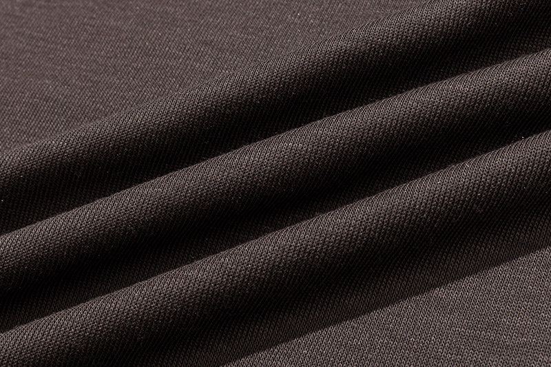 13DE MARZO Timeline Print Undershirt Dark Grey