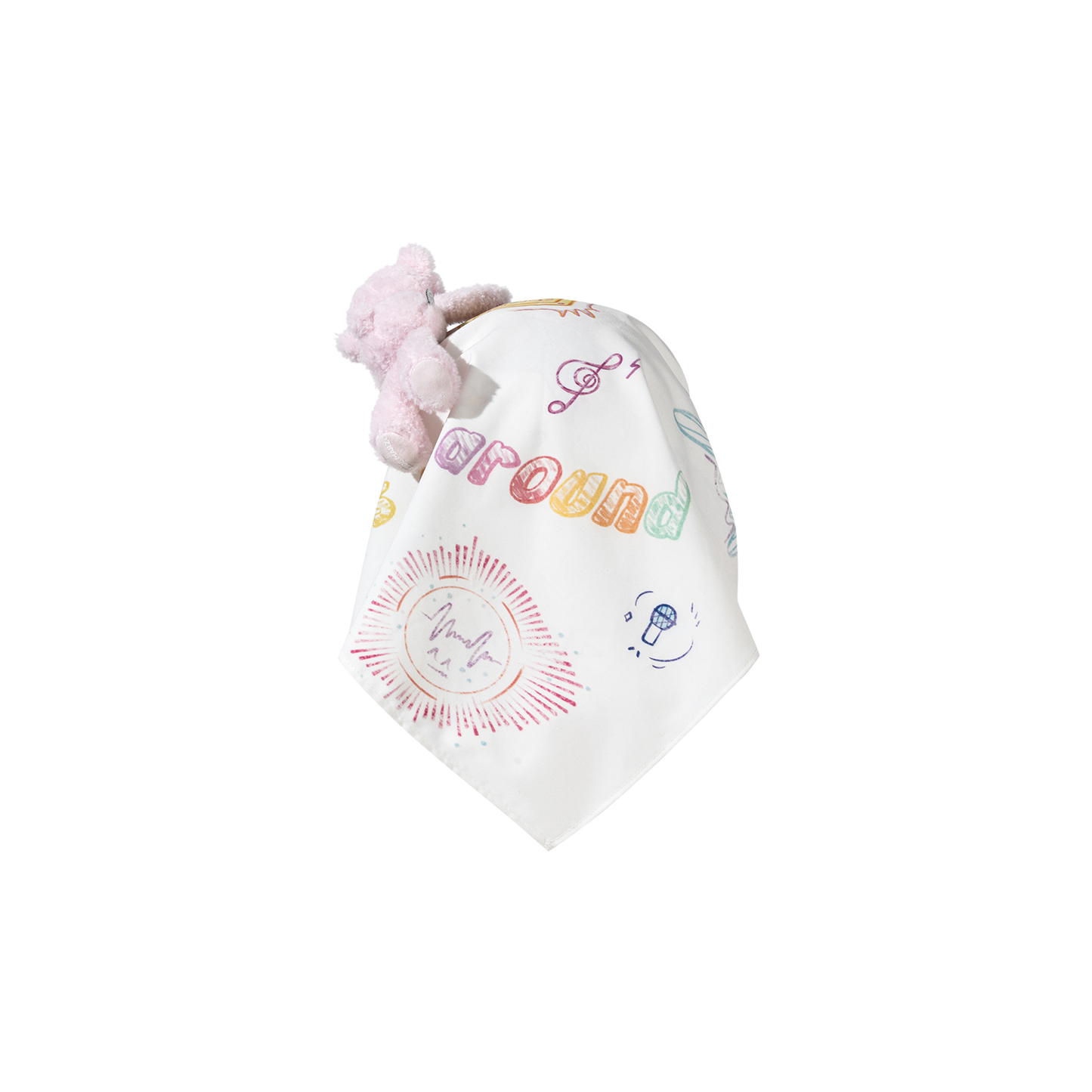 13DE MARZO Musical Festvial Bear Headscarf - 13DE MARZO