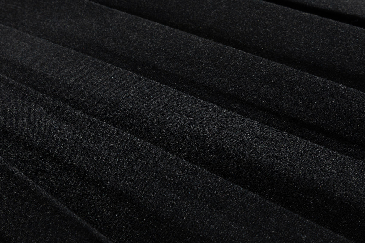13DE MARZO Luminous Bear Double Waist Dress Dark Grey - 13DE MARZO