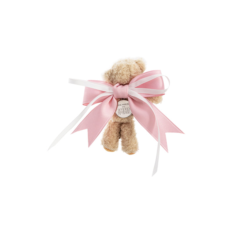 13DE MARZO RONRON Bear Ribbon Hair Clip - 13DE MARZO