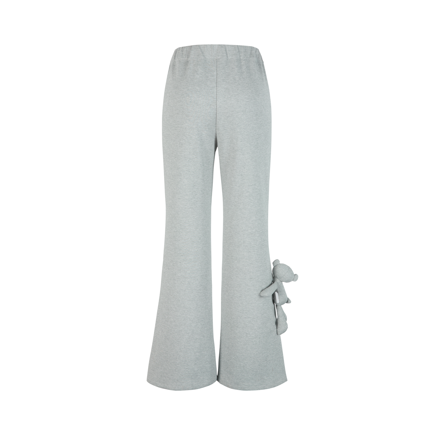 13DE MARZO Bear Denim Patched Sweatpants - 13DE MARZO