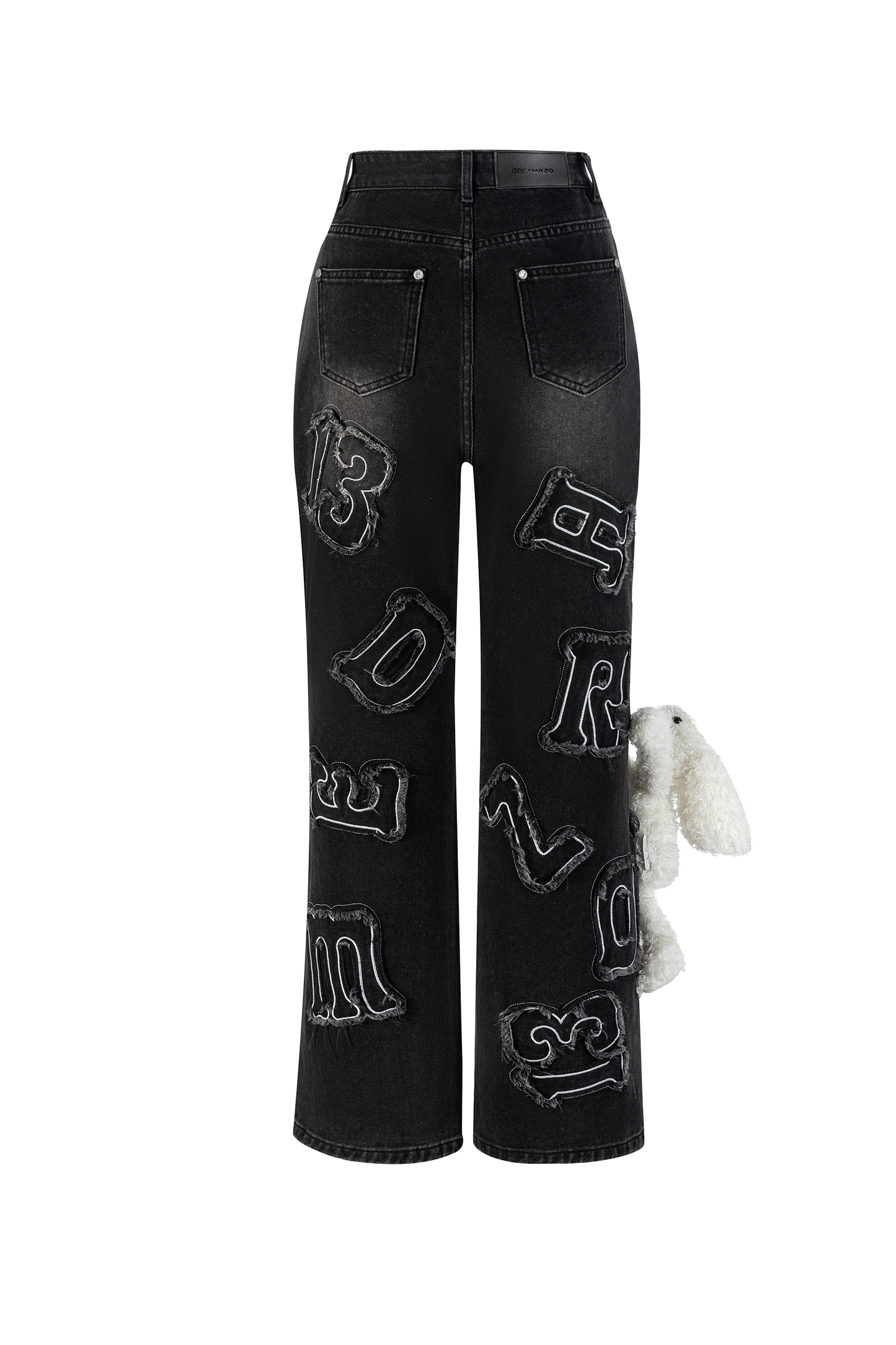 13DE MARZO Doozoo Vintage Logo Jeans - 13DE MARZO