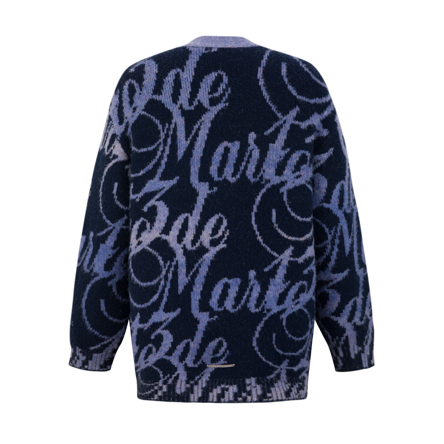 13DE MARZO Doozoo Gradient Logo Knit Cardigan - 13DE MARZO