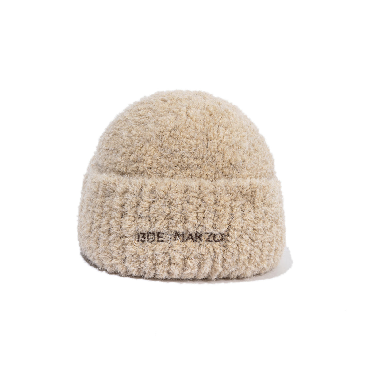 13DE MARZO Doozoo Bear Knit Beanie Brown