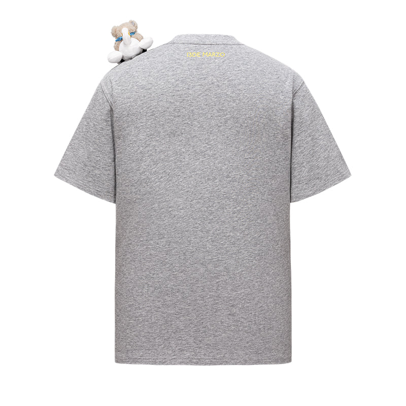 13DE MARZO Pilot Bear World Travel T-shirt - 13DE MARZO