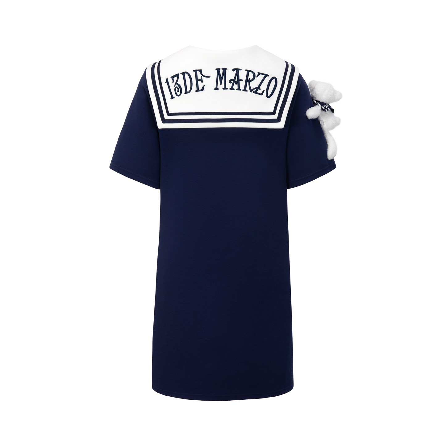 13DE MARZO Sailor Collar Dress - 13DE MARZO