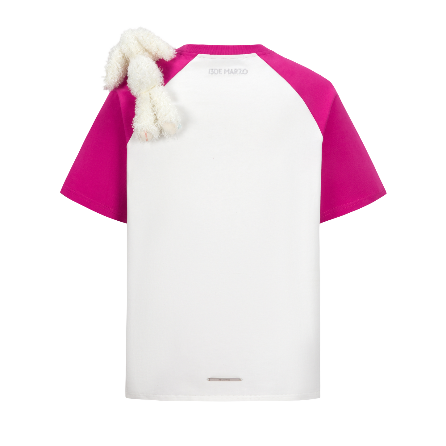 13DE MARZO Digital Printing Shoulder T-shirt - 13DE MARZO