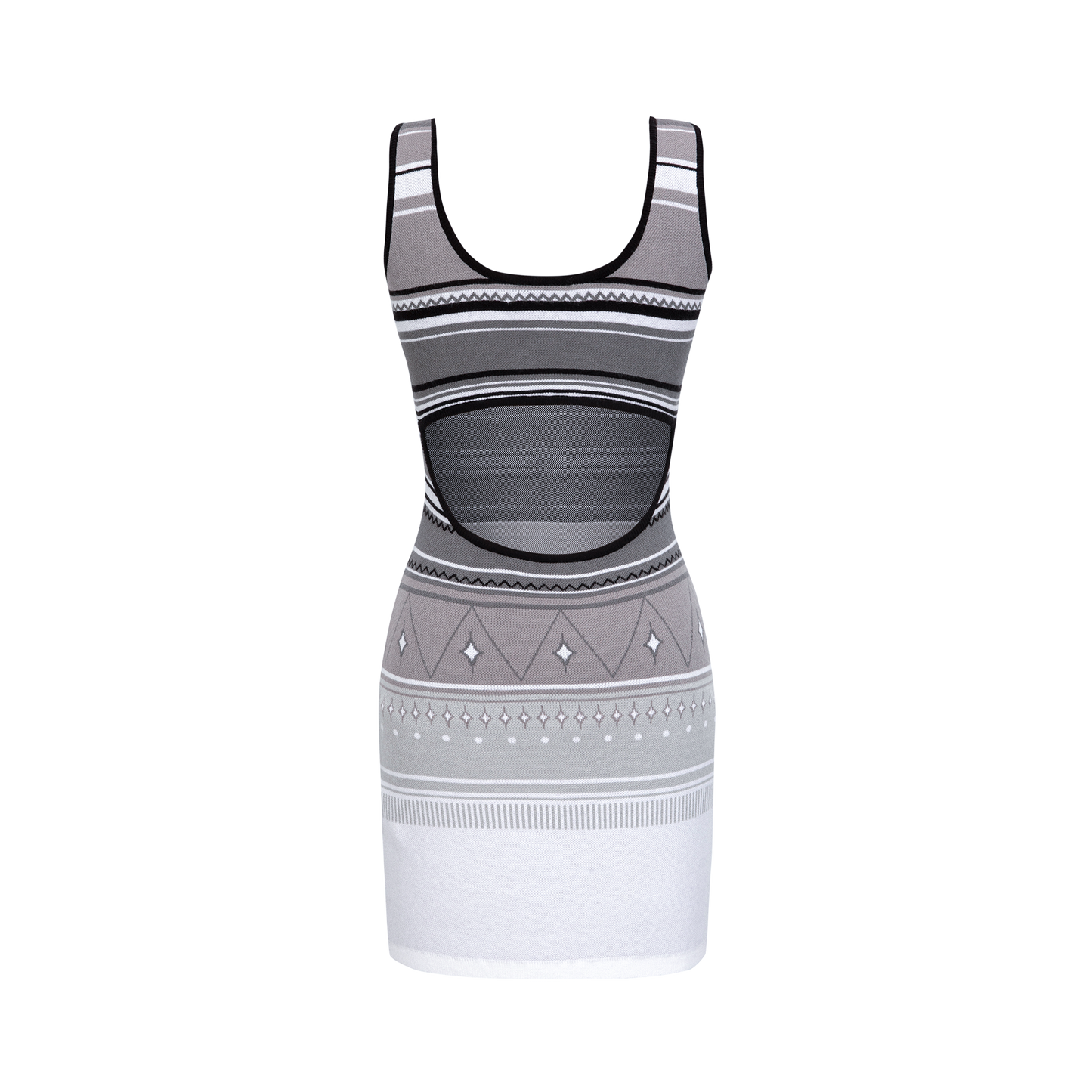 13DE MARZO Bohemian Stripe Dress - 13DE MARZO