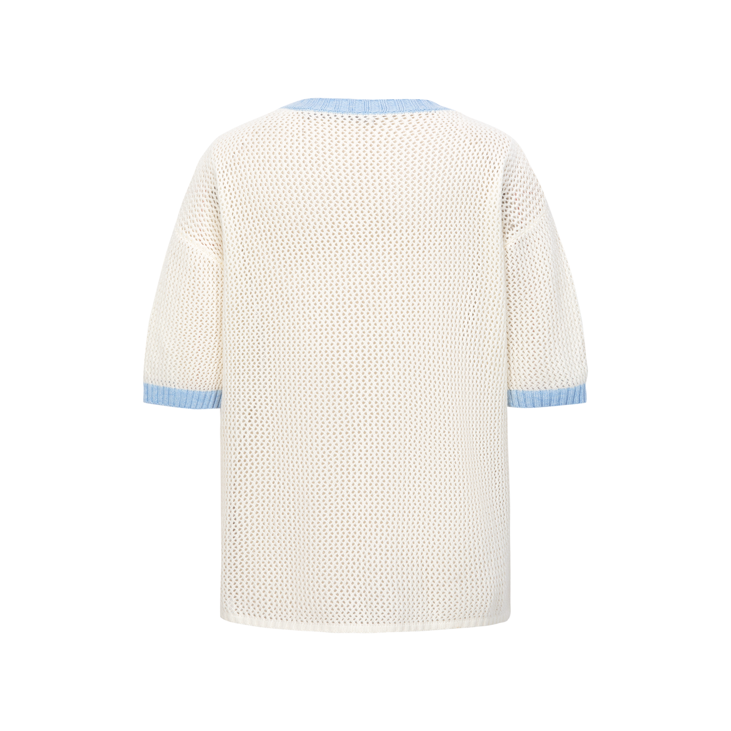 13DE MARZO Logo Blank Knit T-shirt - 13DE MARZO