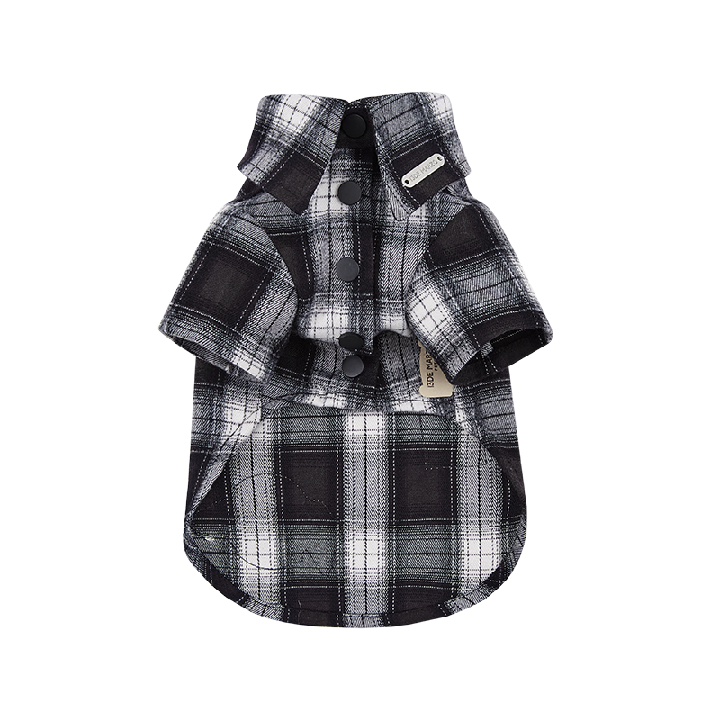 13DE MARZO Travel Bear Pet Shirt Black