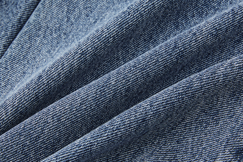 13DE MARZO Distruction Bear Jeans Blue