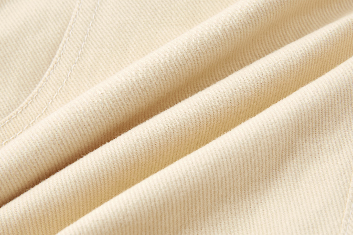 13DE MARZO Floral Doll Denim Overalls Khaki - 13DE MARZO