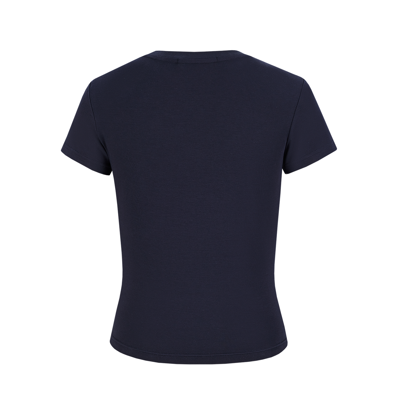13DE MARZO Mini Logo Tight Tee Navy Blue - 13DE MARZO