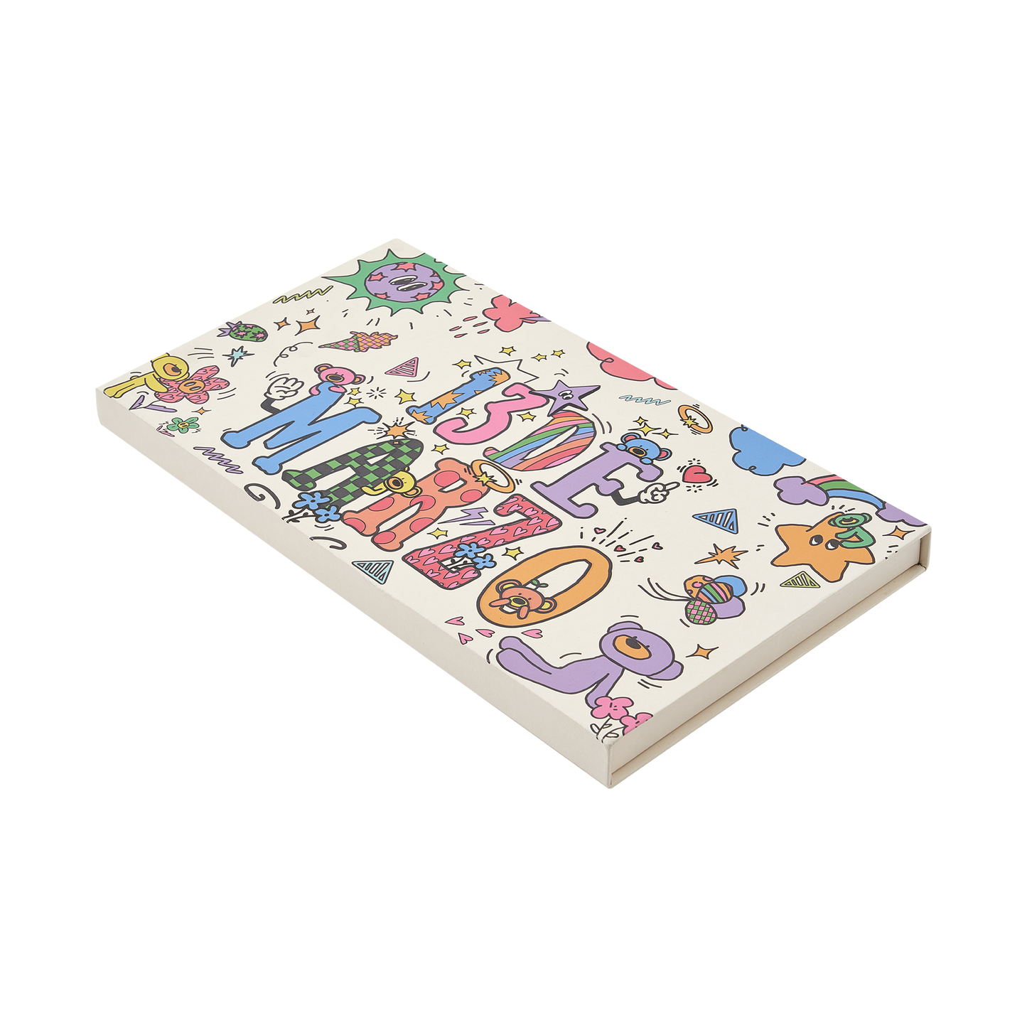 13DE MARZO DIY Colour-Fill Zipped Hoodie - 13DE MARZO