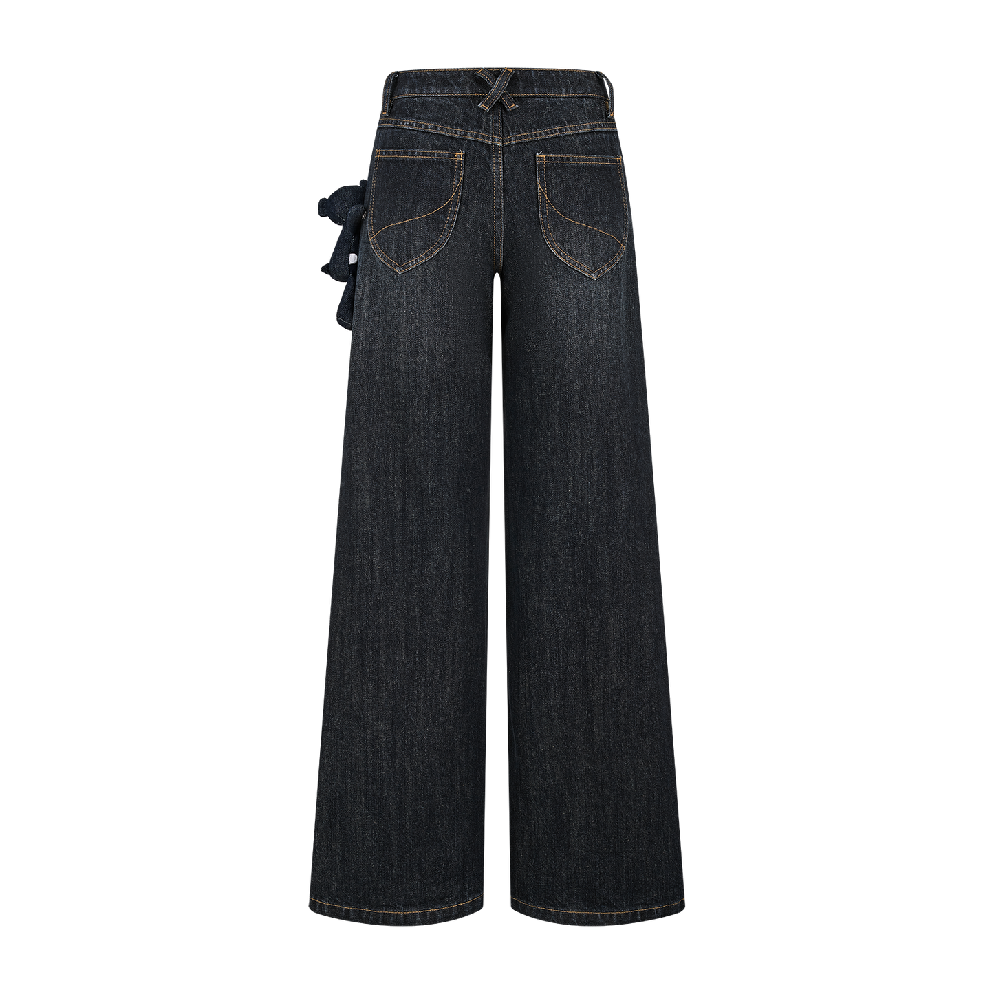 13DE MARZO Doozoo Straight-leg Jeans Navy Blue
