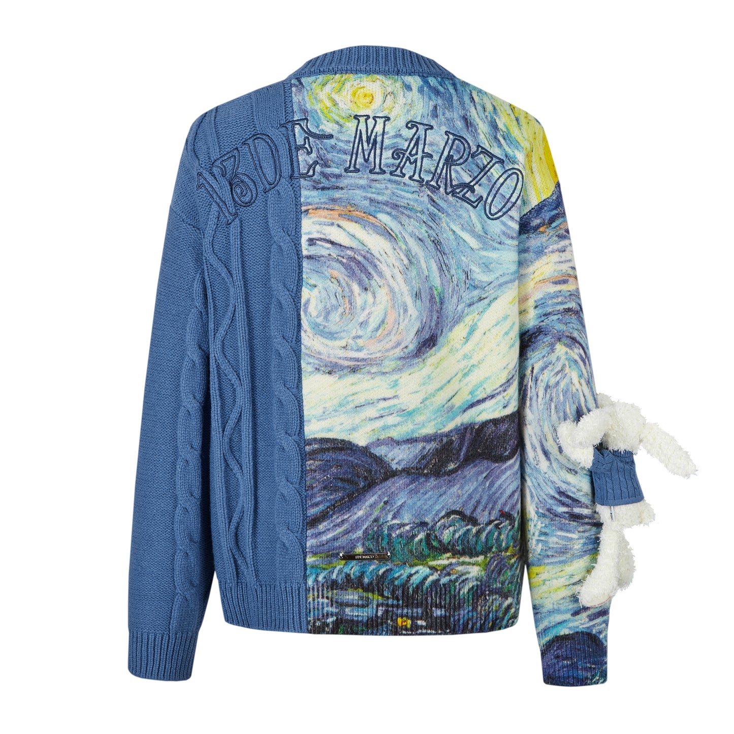 13DE MARZO Van Gogh Masterpiece Weave Sweater - 13DE MARZO