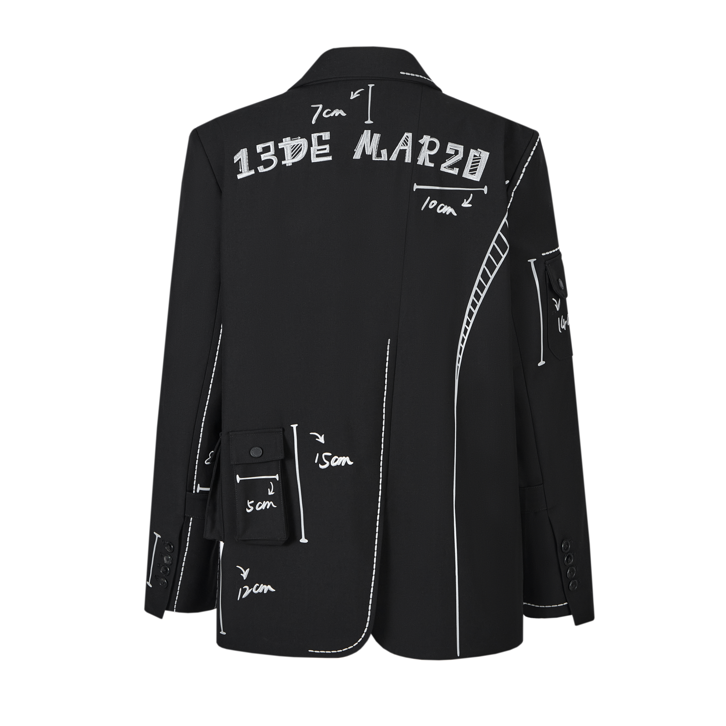 13DE MARZO Sketch Line Suit - 13DE MARZO