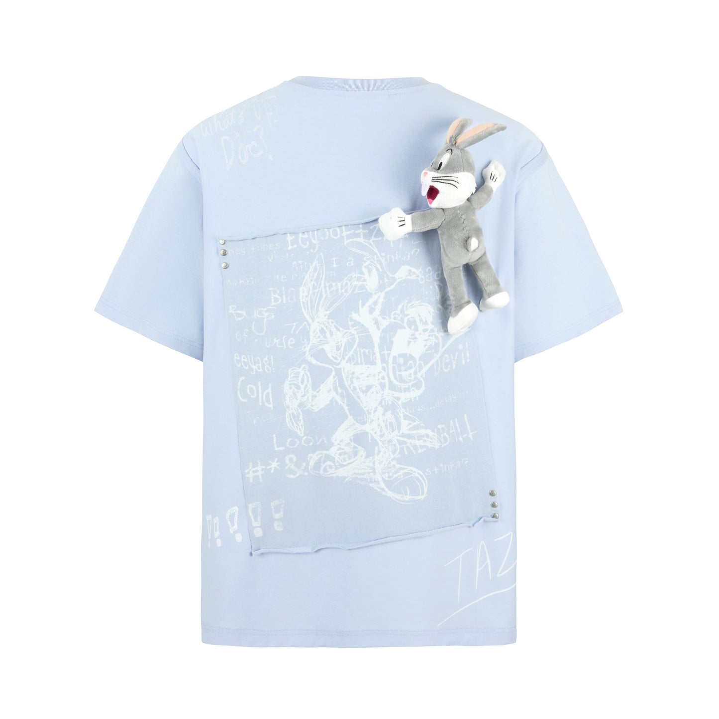 13DE MARZO Bugs Bunny Sketch T-shirt - 13DE MARZO