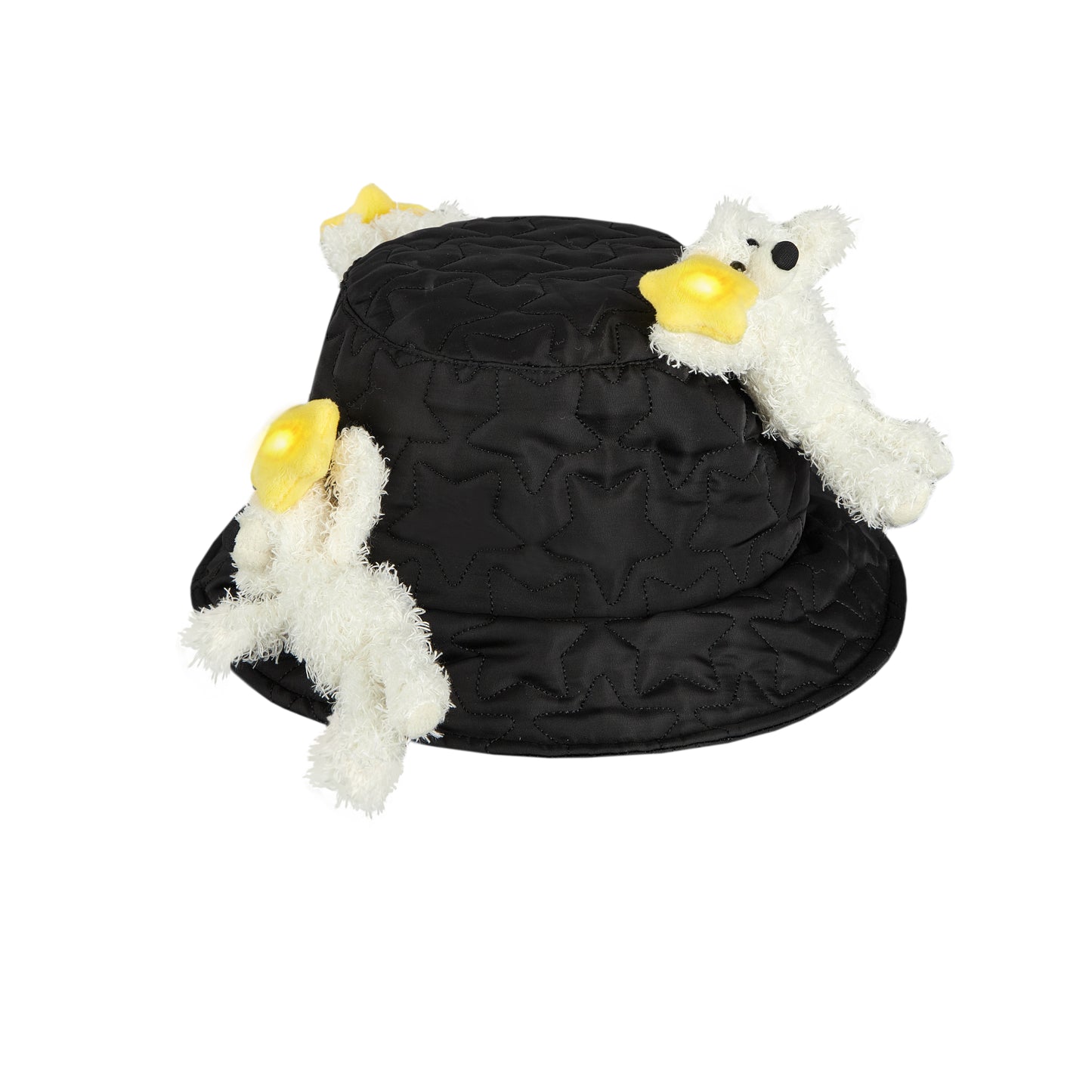 13DE MARZO Bear Lumi Padded Bucket Hat - 13DE MARZO