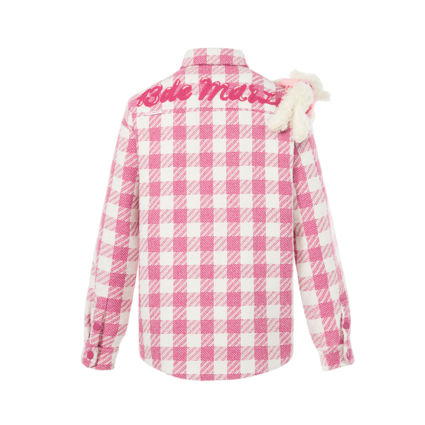 13DE MARZO Hello Kitty Bear Plaid Shirt - 13DE MARZO