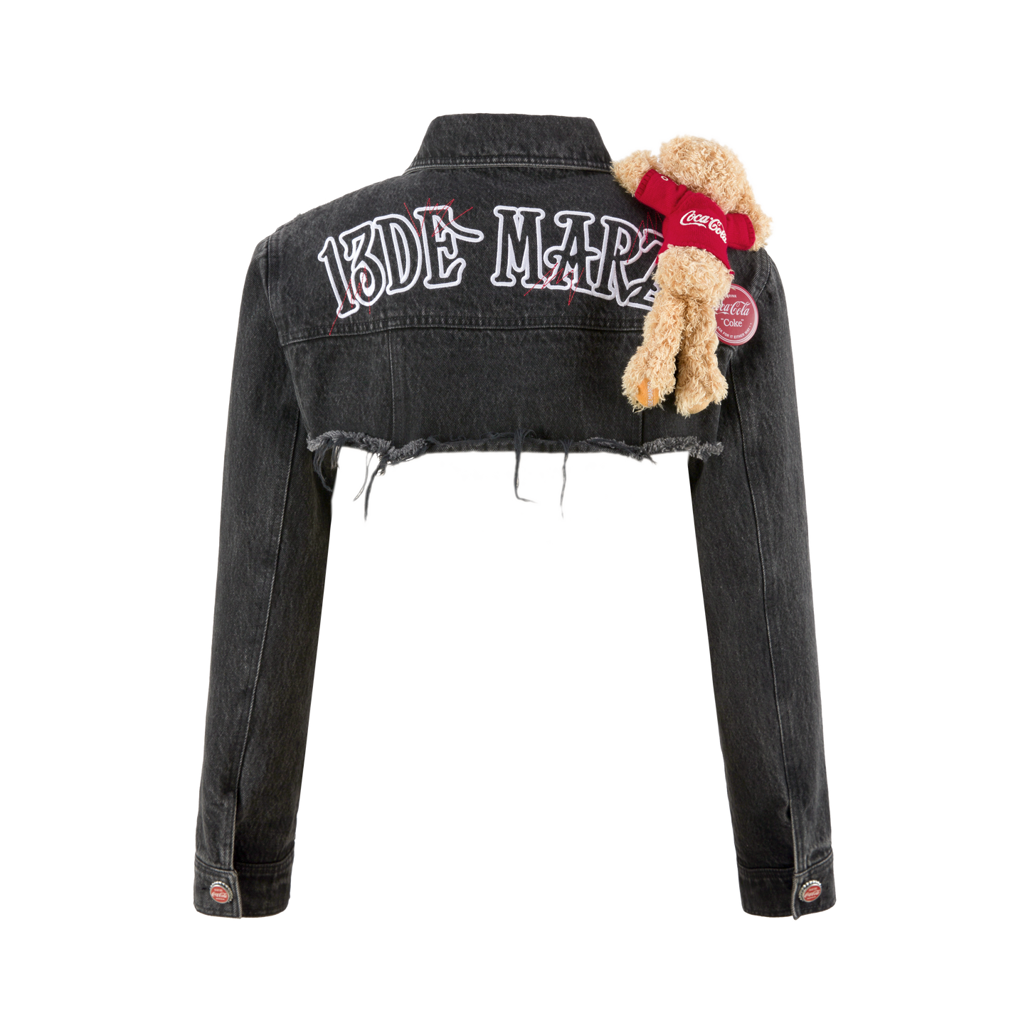 13DE MARZO Coca-Cola Bear Shoulder Jacket - 13DE MARZO