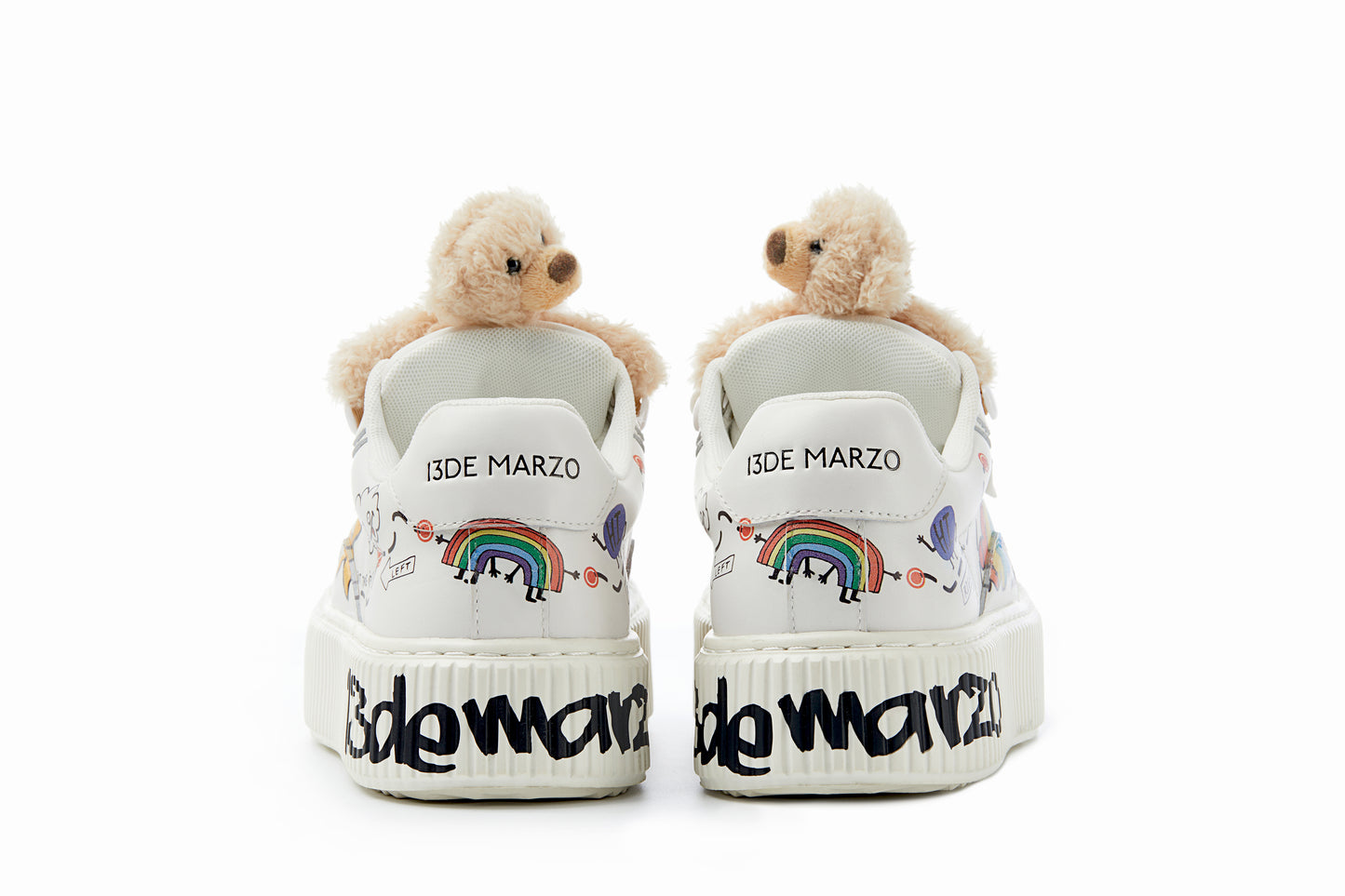 13DE MARZO Matthew Langille Bear Biscuits Sneakers - 13DE MARZO