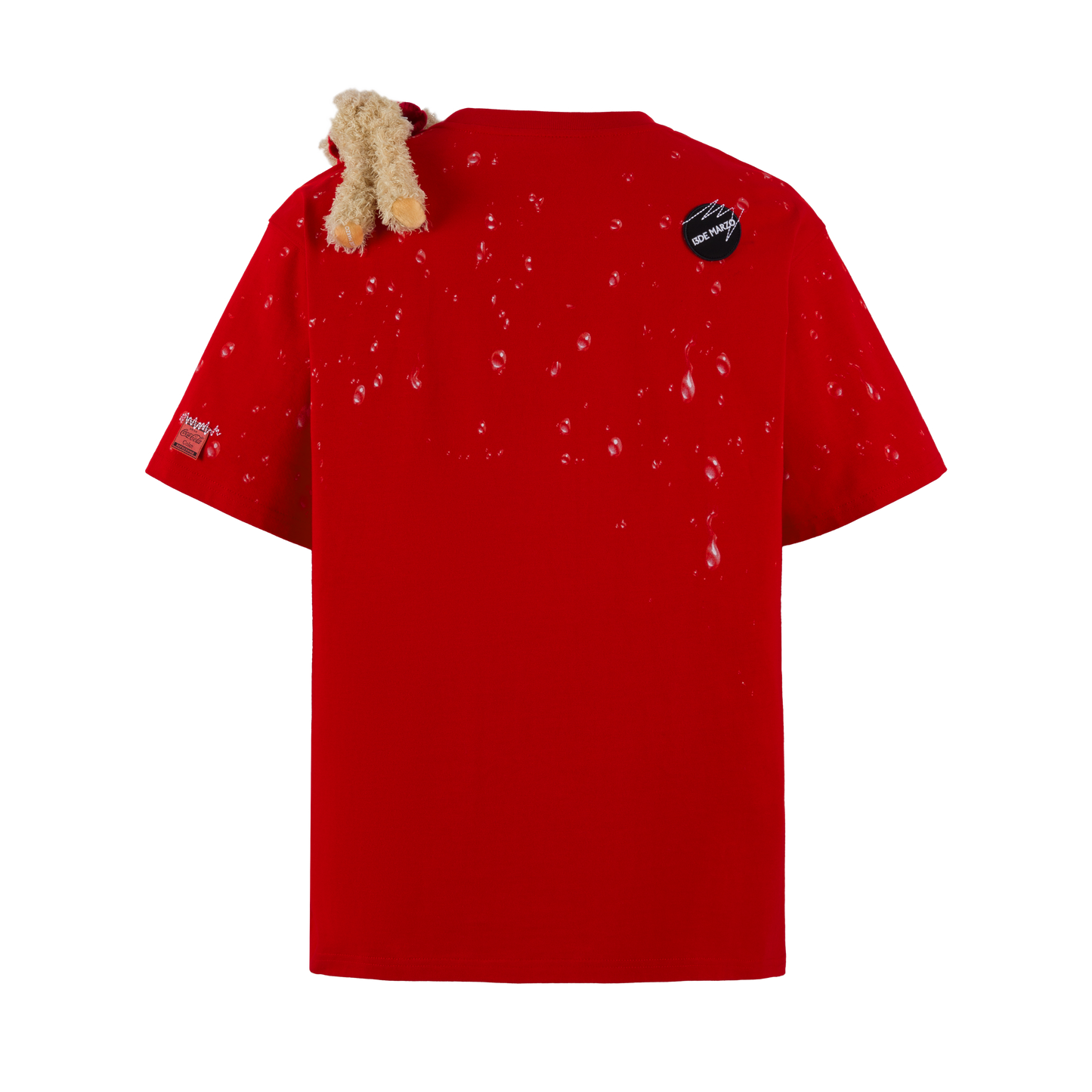13DE MARZO Coca-Cola Bear Water Drop T-shirt - 13DE MARZO