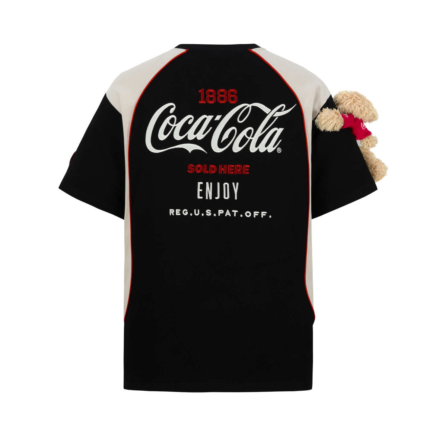 13DE MARZO Coca-Cola Bear Racing T-shirt - 13DE MARZO