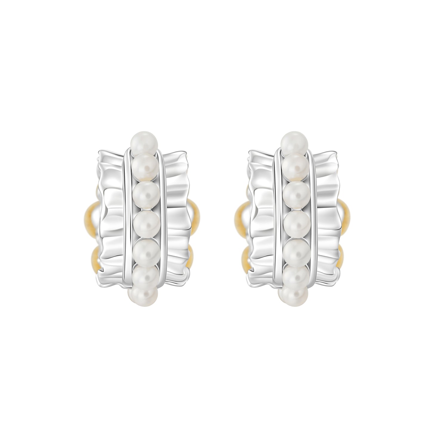 13DE MARZO Bear Pearl Earring - 13DE MARZO