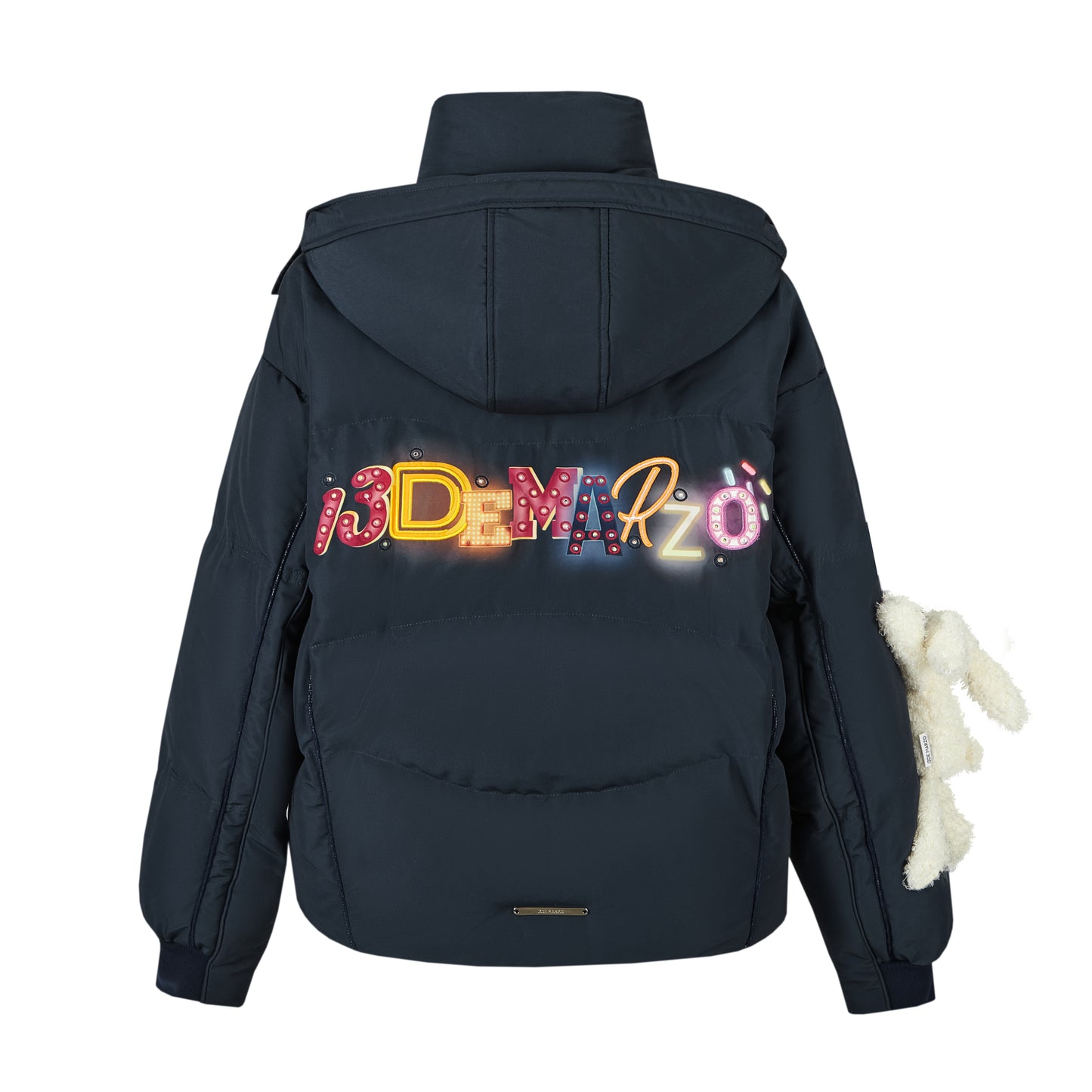 13DE MARZO Neon Light Down Jacket - 13DE MARZO