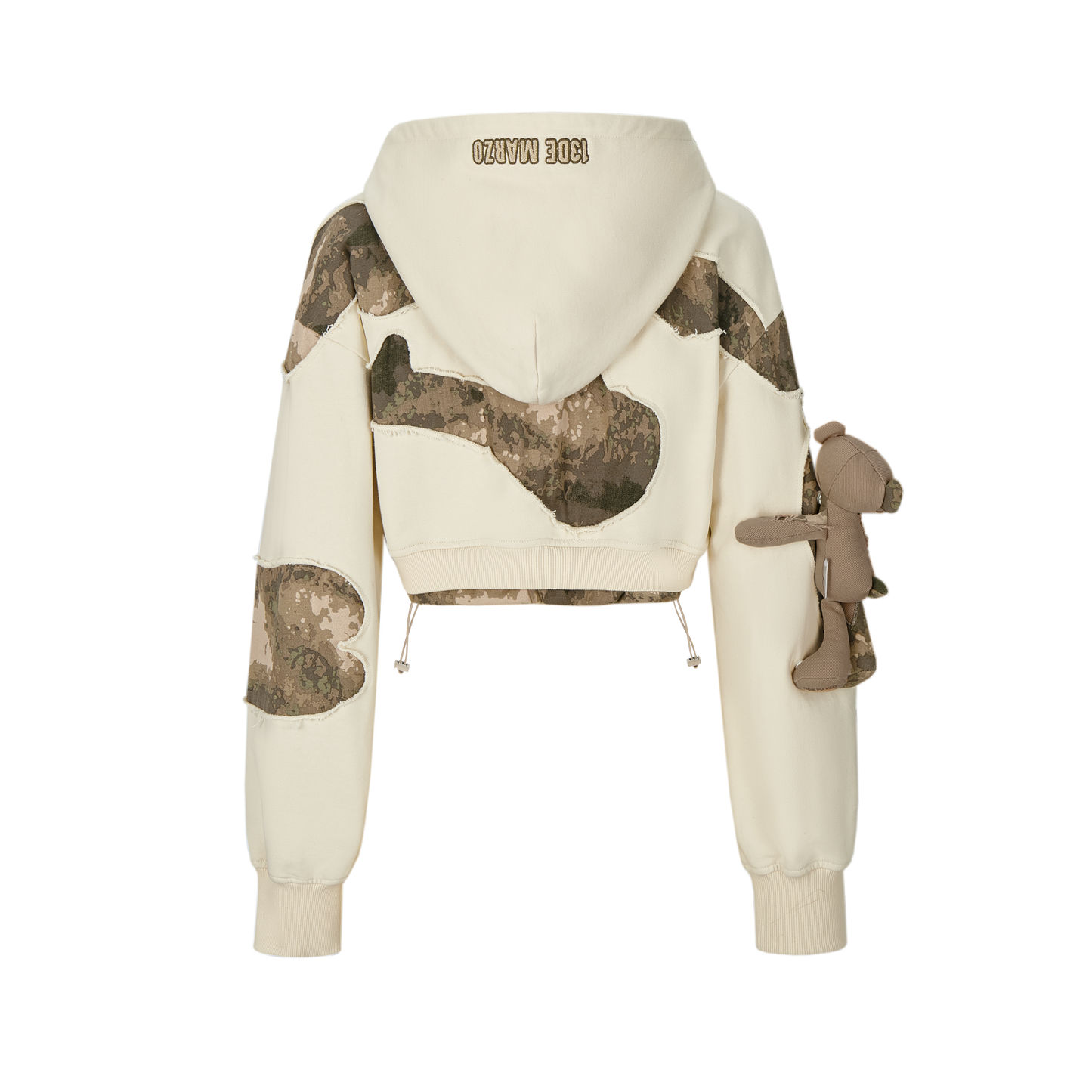 13DE MARZO Camo Denim Zip Hoodie - 13DE MARZO