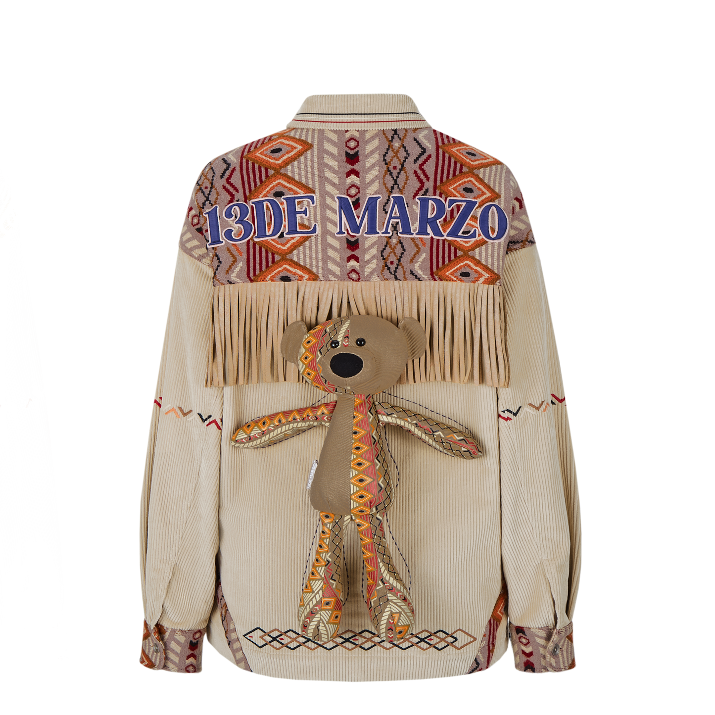 13DE MARZO Tribe Hunting Totem Coat - 13DE MARZO