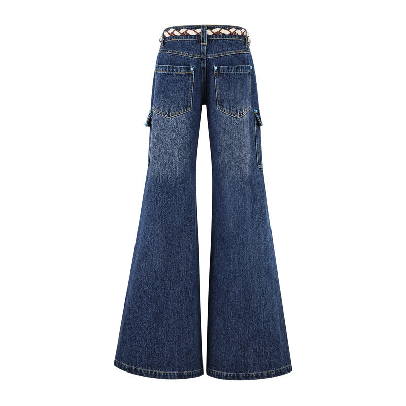 13DE MARZO Doozoo Strings Jeans - 13DE MARZO