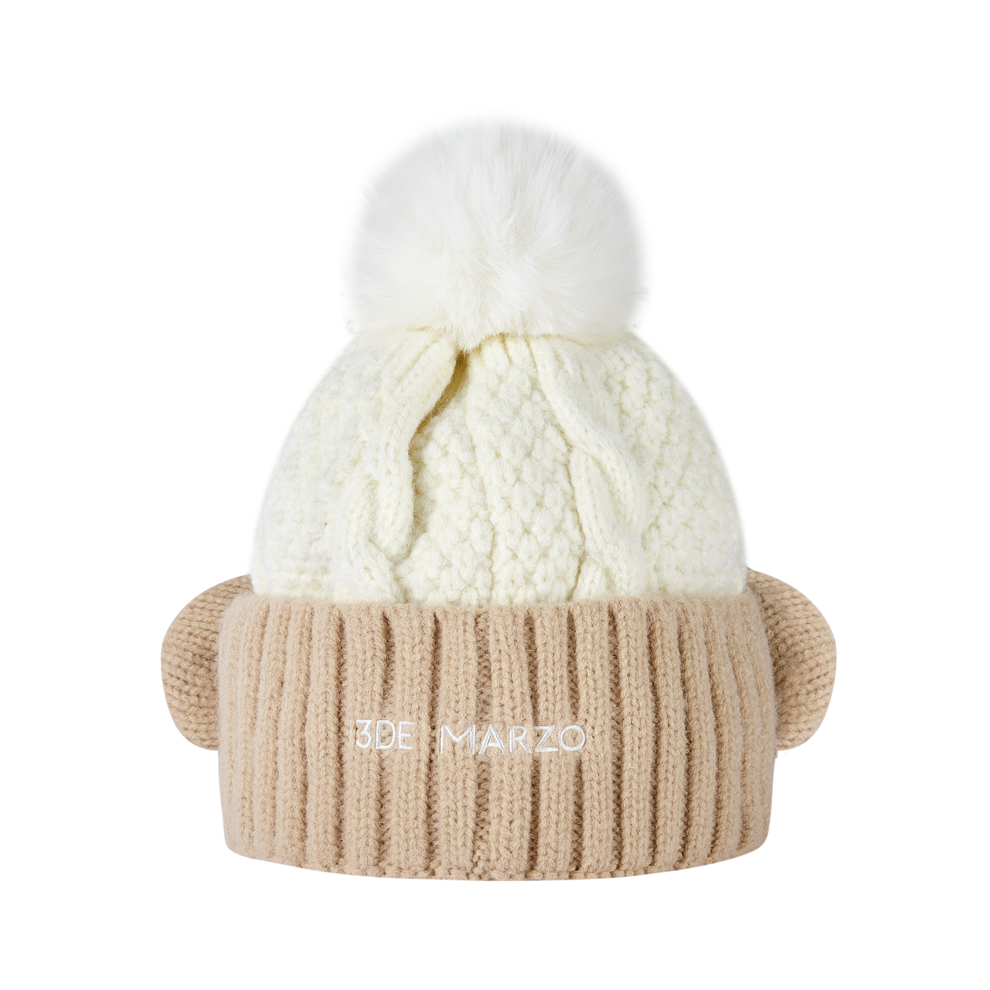 13DE MARZO Bear Snowball Beanie - 13DE MARZO