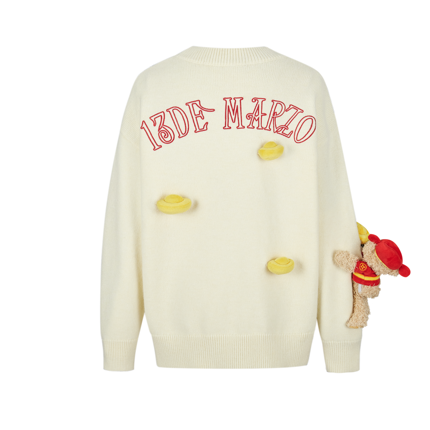 13DE MARZO Shining Golden Ingot Sweater - 13DE MARZO