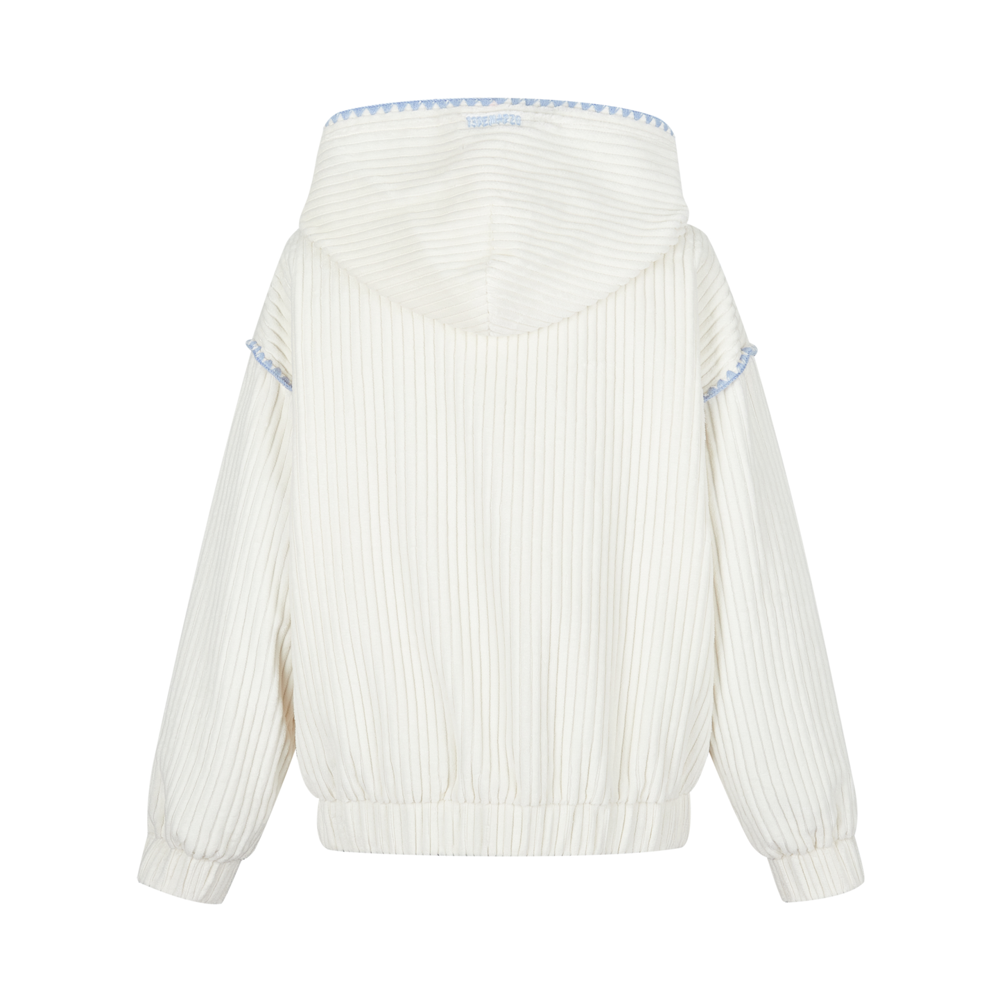 13DE MARZO Friends Hangout Corduroy Zip Hoodie - 13DE MARZO