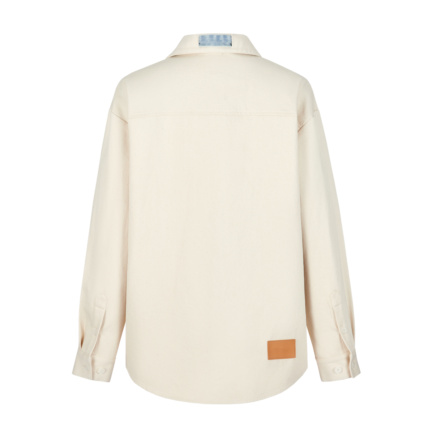 13DE MARZO Bear Denim Suspender Shirt - 13DE MARZO