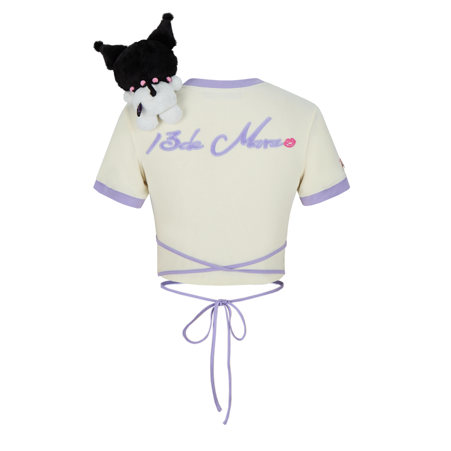 13DE MARZO Kuromi Mirror Lace Top - 13DE MARZO